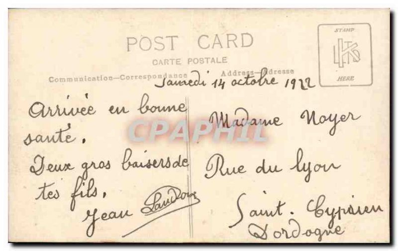 PHOTO CARD Man Velo Cycle