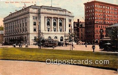 New Post Office Providence, RI, USA 1914 