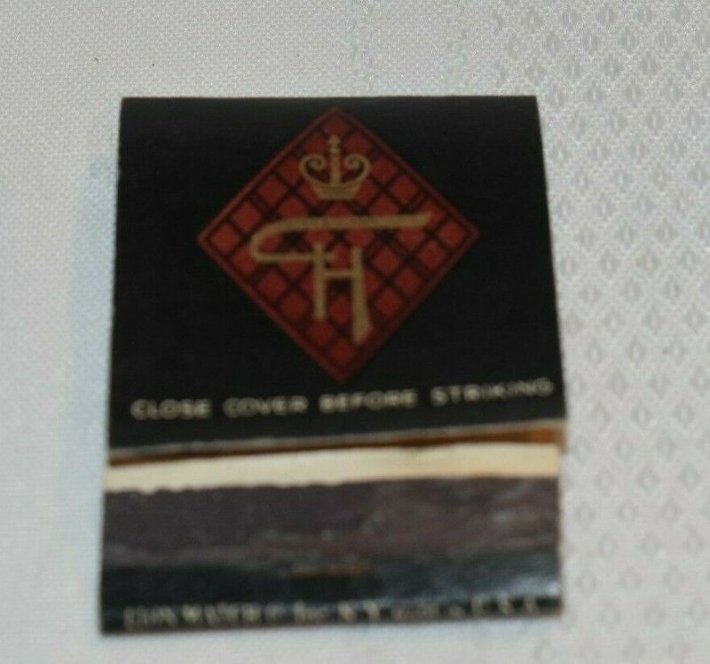 Charterhouse Restaurant 20 Strike Matchbook