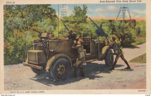 U.S. Army, 1930-40s; Anti-Aircraft Scout Car