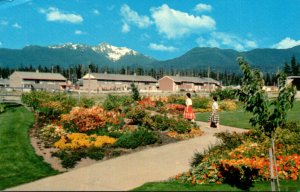 Canada British Columbia Kitimat Nechako Centre Flower Garden
