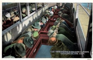 Catalina Island, California - Viewing the Submarine Gardens - in 1932