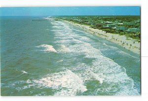 Myrtle Beach South Carolina SC Vintage Postcard Aerial View of Beach Ocean View