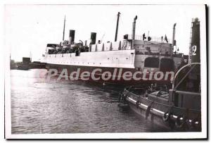 Old Postcard Maneuver Dunkirk Ferry