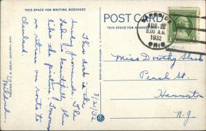 Lakeside OH Dock & Steamer Boat Chippewa c1920s Postcard