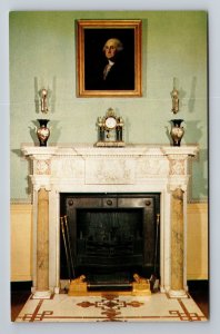 Marble Mantel At Mount Vernon George Washington's Home Virginia Fireplace