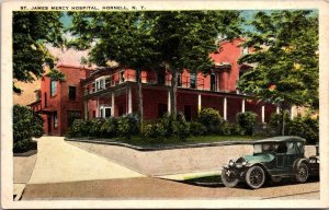 St. James Mercy Hospital Hornell NY Vintage Postcard O80