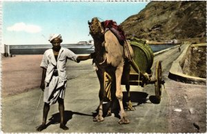 PC ADEN CAMEL CART YEMEN (a32024)