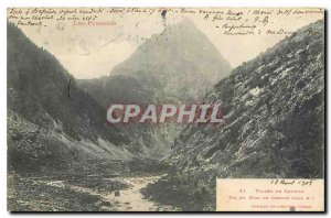 Old Postcard Les Pyrenees Vallee Louron Pic du Midi GENOST