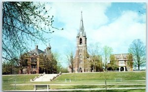 Postcard - St. Marie's Church - Manchester, New Hampshire