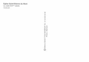 Eglise Saint Etienne Du Mont - 