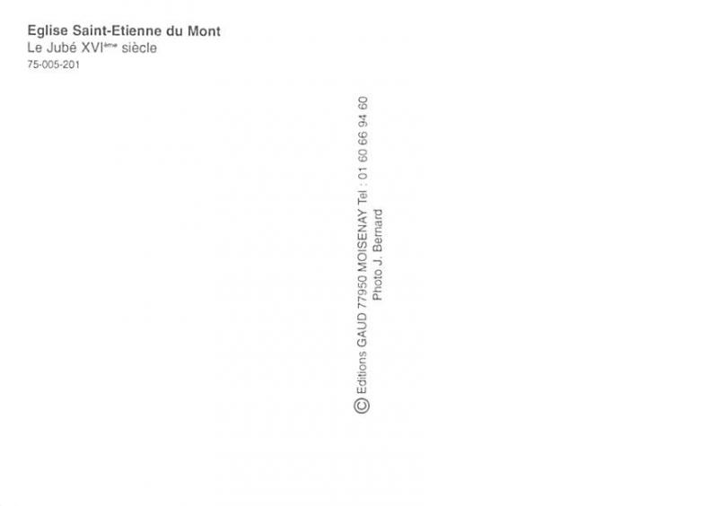 Eglise Saint Etienne Du Mont - 