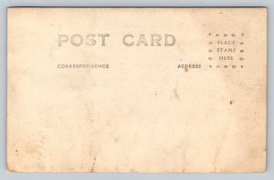 RPPC  Naval Ship Out to Sea   Postcard