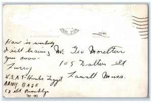 c1920's Boys Dress Parade San Blas Village Panama Canal RPPC Photo Postcard