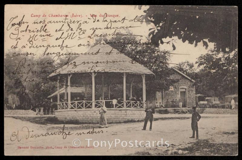 Camp de Chambaran - Vue du Kiosque