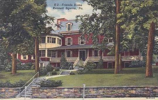 Pennsylvania Kennett Square Friends Home Curteich