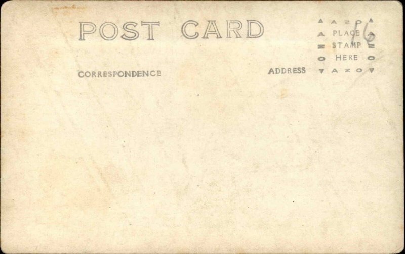 Gary or Altamont South Dakota SD Fire c1910 Real Photo Postcard