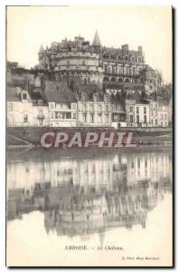 Postcard Old Amboise castle