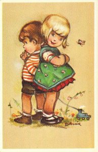 Mainzer, Little Folks, Bonnie #564, Children, Publ in Belgium, Old Postcard