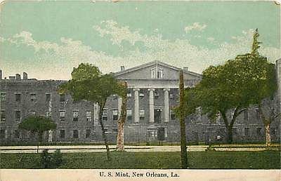 Louisiana, LA, New Orleans, U S Mint Early Postcard