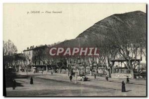 Postcard Old Place Gassendi Digne