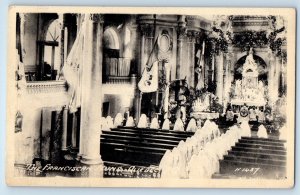 Quebec City Quebec Canada Postcard Visiting Church The Franciscan Nuns 1935