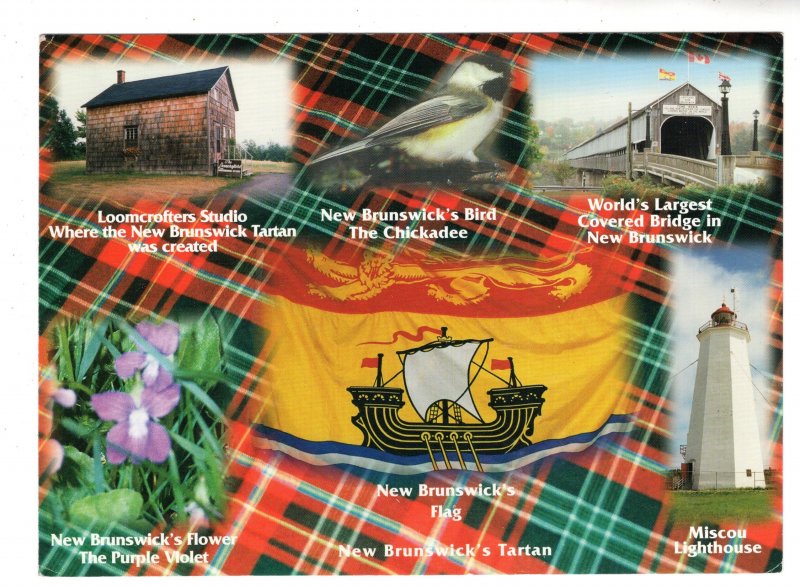 OVERSIZE, 1974 Millennium, Lighthouse, Flag, Tartan, Bridge, New Brunswick