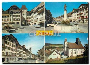 Postcard Modern Willisau Luzern