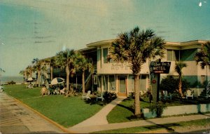 Florida Jacksonville Beach The Silver Sea Motel 1964