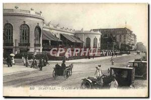 Old Postcard Deauville Casino and Hotel Royal