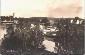 Sweden Parti Fran Sunne Vintage RPPC 04.95