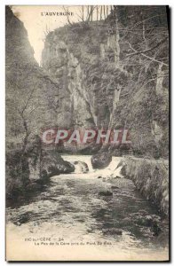 Old Postcard L & # 39Auvergne Vic Sur Cere The Pas De La cere Taken Du Pont D...