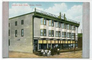 Golden Gate Hotel Nome Alaska 1910c postcard