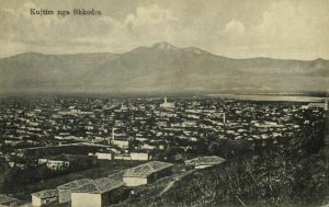 albania, SHKODRA SHKODER SCUTARI, Panorama (1910s) Postcard (1)