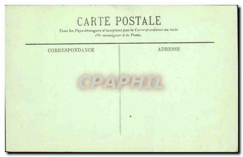 Old Postcard Compiegne Park View