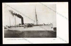 UC198 - Union Castle Liner - Carisbrooke Castle - postcard