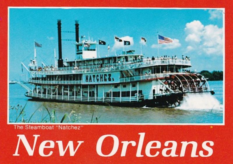 Louisiana New Orleans The Steamboat Natchez