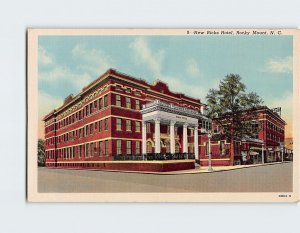 Postcard New Ricks Hotel, Rocky Mount, North Carolina