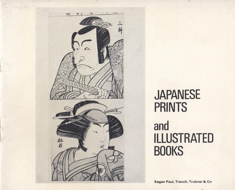 Japanese Prints Illustrated Books Hiroshige 1971 Auction Catalogue Book