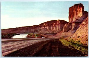 M-60891 Sunset On Toll Gate And The Palisades on US Highway 30 Green River Wy...