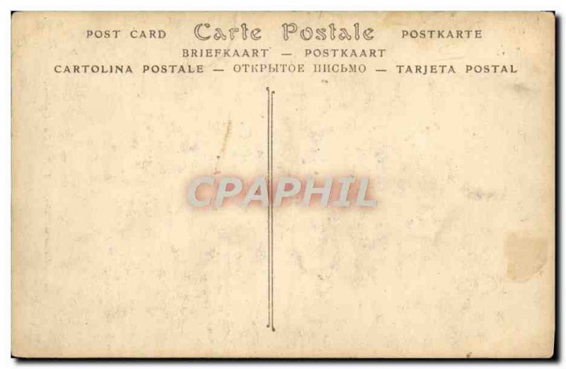 Postcard Old Boat Marine Deck d & # 39 & # 39un armor