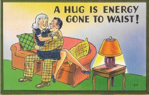 A Hug is Energy Gone to Waist