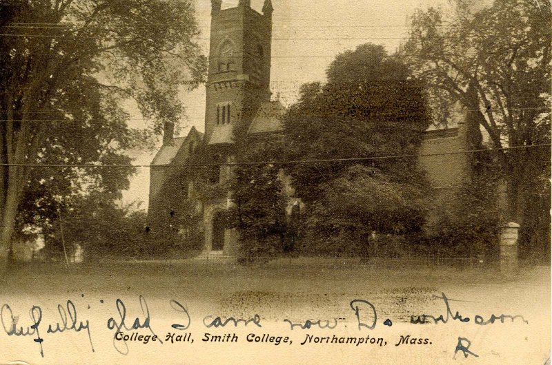 MA - Northampton. Smith College, College Hall