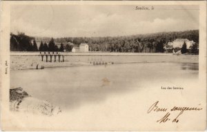 CPA SAULIEU - Lac des Settons (115881)