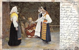 br104772 skansen offerkallan sweden costume ethnics folklore