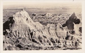 South Dakota Bad Lands Cedar Pass Real Photo