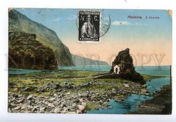 138257 Portugal MADEIRA S. Vicente Vintage postcard