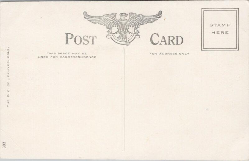 Manitou CO Colorado Town View Unused PC Co. Postcard E57 