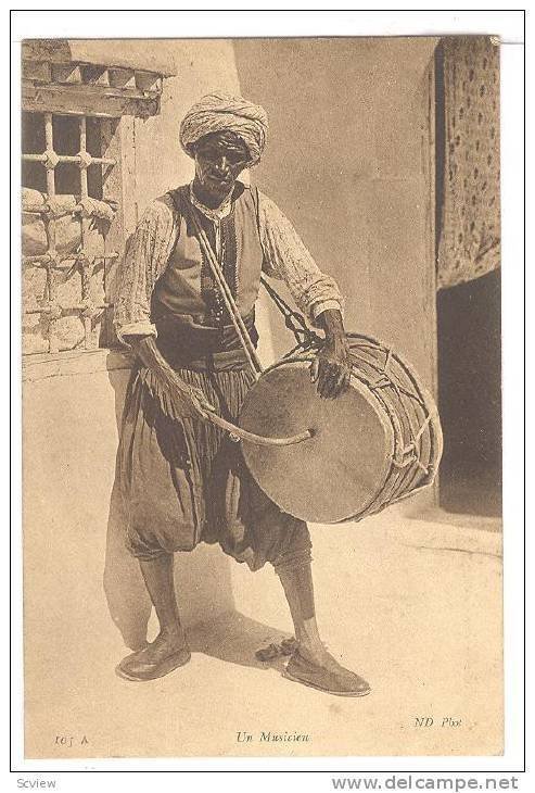 Un Musicien , Algeria , ND Phot. , 00-10s