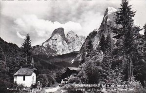 Austria Hinterbaerenbad mit Totenkirchl Real Photo